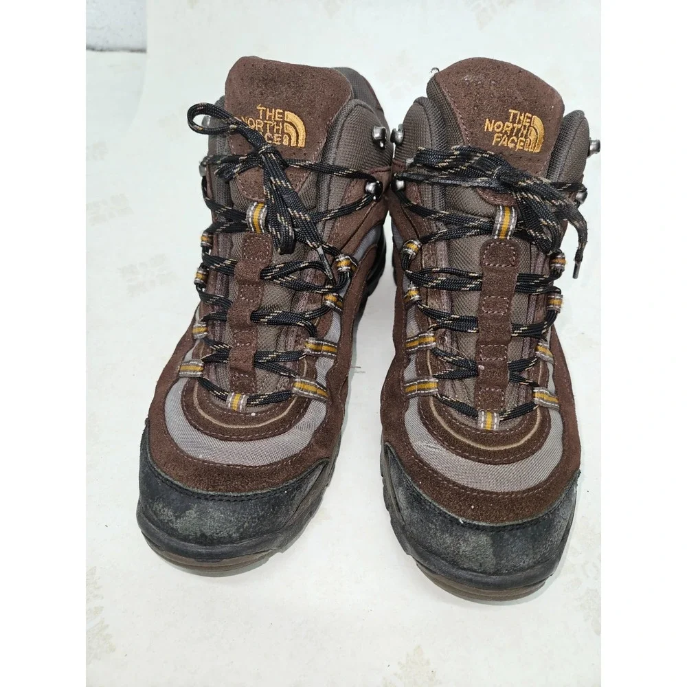 The North Face Men 13 Hiking Boots Brown Shoes A771 T177 551044
